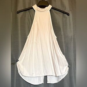 Cloth & Stone halter top with back buttons